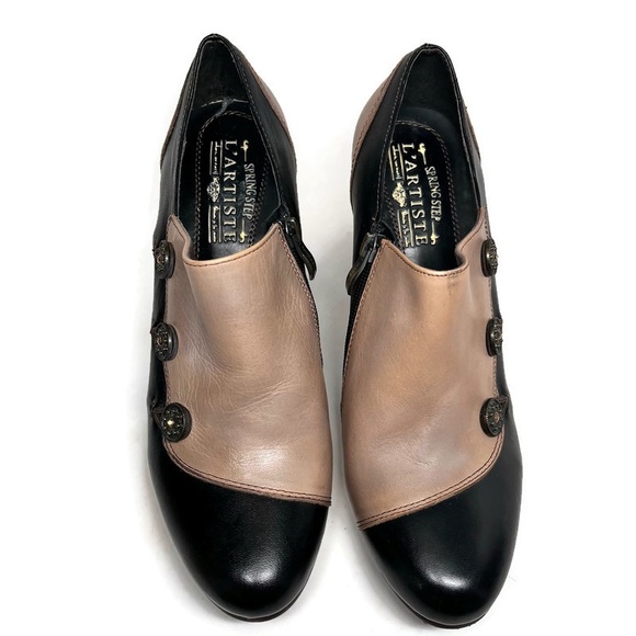 L’Artiste Spring Step Greentea Ankle Booties Size 41 EU - Picture 2 of 10